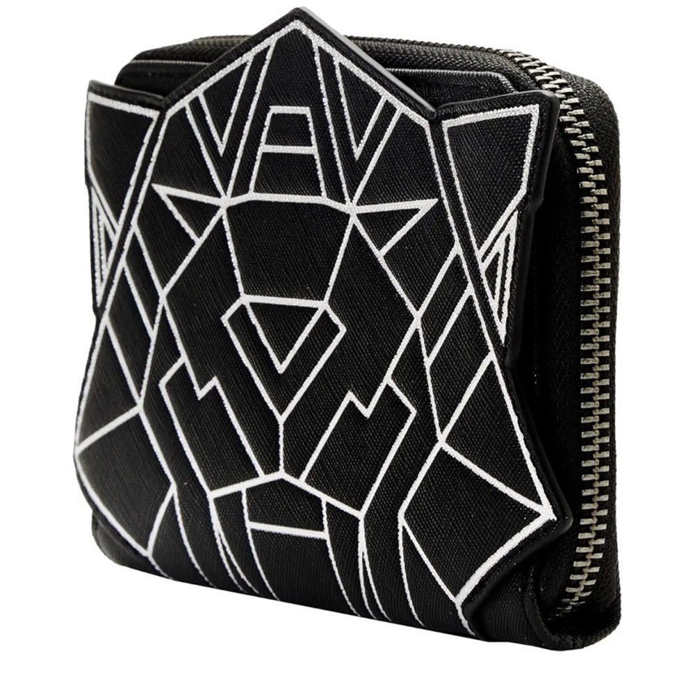 🖤 NWT! Loungefly Marvel Wakanda Forever Bi-Fold Zip Around Wallet